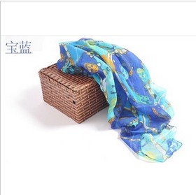 colour skull Paris yarn scarf wholesale