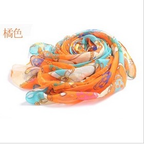 colour skull Paris yarn scarf wholesale