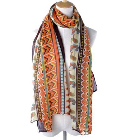 hot selling women long silk scarf