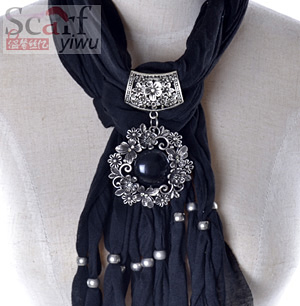wholesale pendant scarf with jewelry