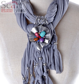 new style pendant jewelry scarf