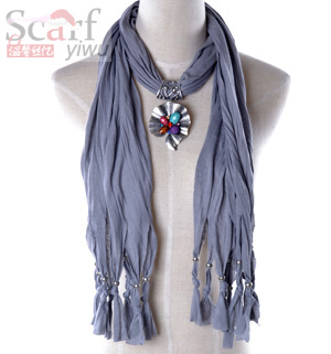 new style pendant jewelry scarf