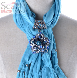 cheap women pendant jewelry scarf