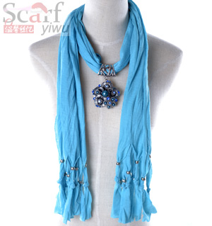 cheap women pendant jewelry scarf