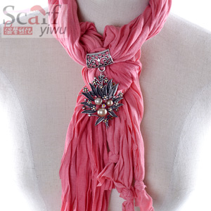 New Arrival Fashion Alloy pearl jewelry scarves