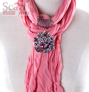 Wholesale Fashion Jewelry Pendant Scarf