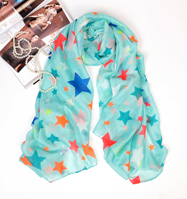 wholesale cheap 100% polyester scarf