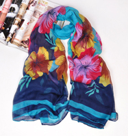 new style printed polyester scarf