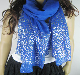 Women scarf Warm animal print Leopard favorite shawl