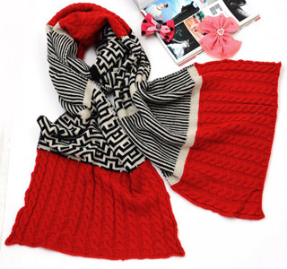 knit wool scarf hotsell knit acrylic scarf pashmina scarf