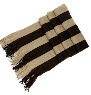 Warm wool scarf