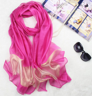 Pure silk scarf wholesale