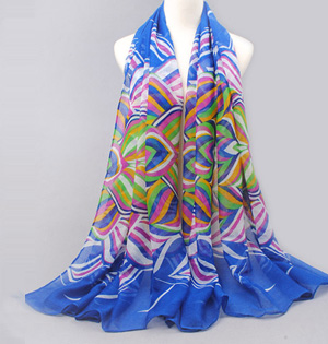 Custom silk scarves wholesale