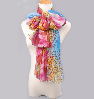 Chiffon scarves for women