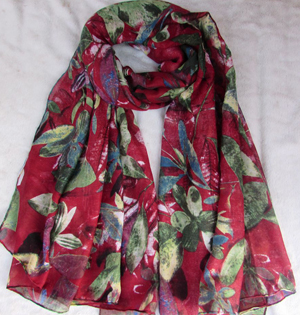 Embroidered scarves wholesale