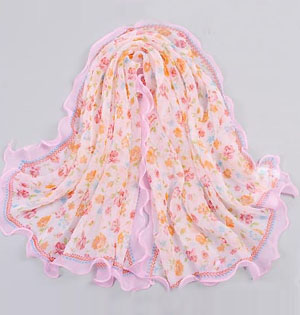Wholesale silk neck scarf