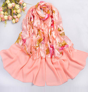 Wholesale silk satin scarf