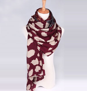 Cotton printed scarf wholesale