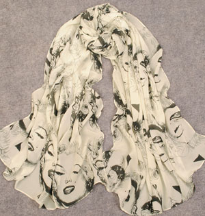 Wholesale bulk chiffon scarves