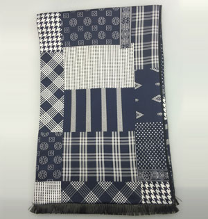 Silk scarves for men