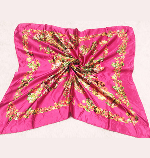 Wholesale square silk scarves