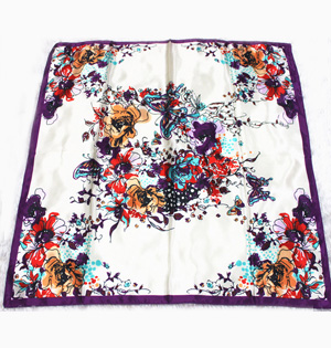 India silk square scarves wholesale