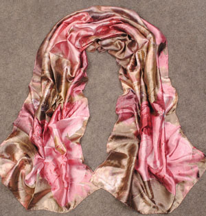 Rose silk scarves wholesale
