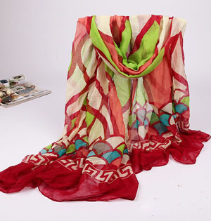 Wholesale ladies floral scarves