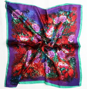 Wholesale silk scarf factory products for women