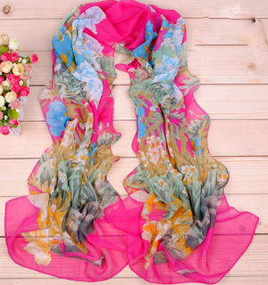 Wholesale super soft printed scarves shawl