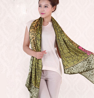 Ethnic style printed scarves wholesale