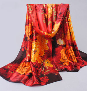 Classic silk Chiffon scarves wholesale