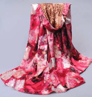 Digital printing silk scarves wholesale