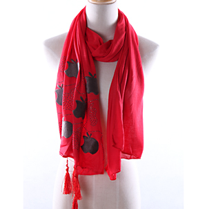 Apple hot drill Muslim scarf wholesale
