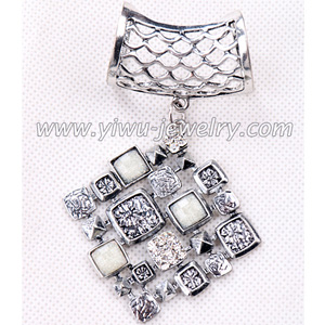 Pendant rhinestone square jewelry accessory