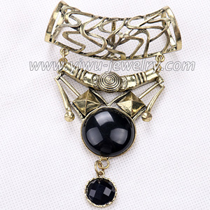 Bronze pendant scarf buckle scarf accessory