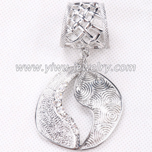 wholesale oval hollow scarves pendant