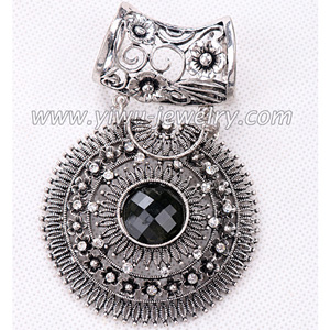 Flowers embellished scarves pendant accessories