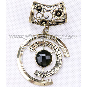 Alloy pendant scarf parts and accessory
