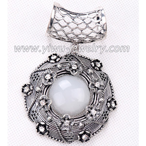 Scarf necklace parts and accessory