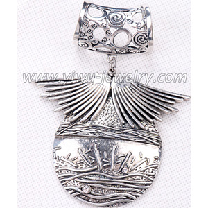 Angel wings scarf parts and accessory