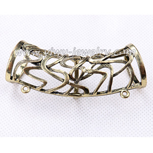 Bronze alloy pendant slider scarves accessories