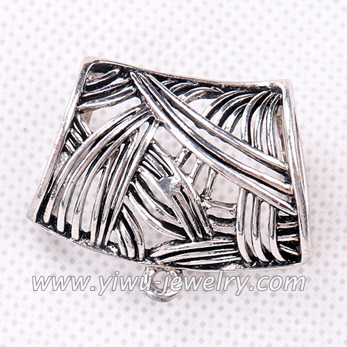 Striped alloy slider scarves accessories