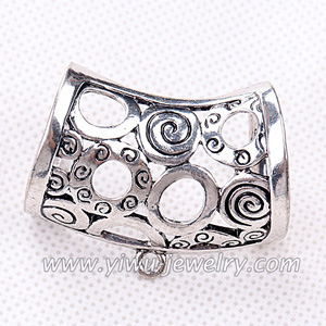Scarves accessories metal pendant slider