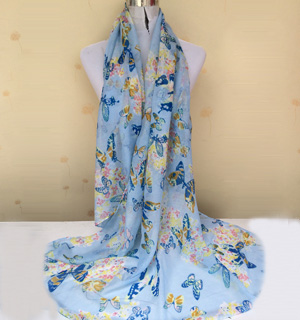 Sexy female butterfly scarves wholesale