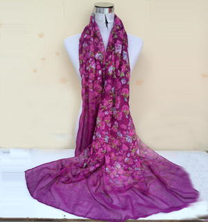 Wholesale Floral sexy women scarf