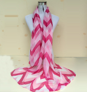 Wavy women knit scarf scarves wholesale