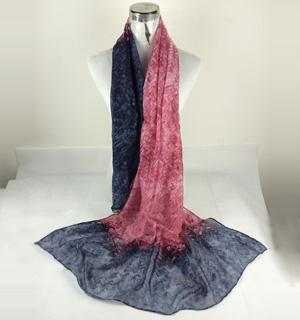 Bamboo printed scarves for women