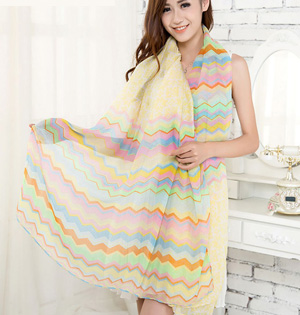 Sexy vintage long cotton scarves women