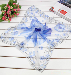 Wholesale blue scarf wild